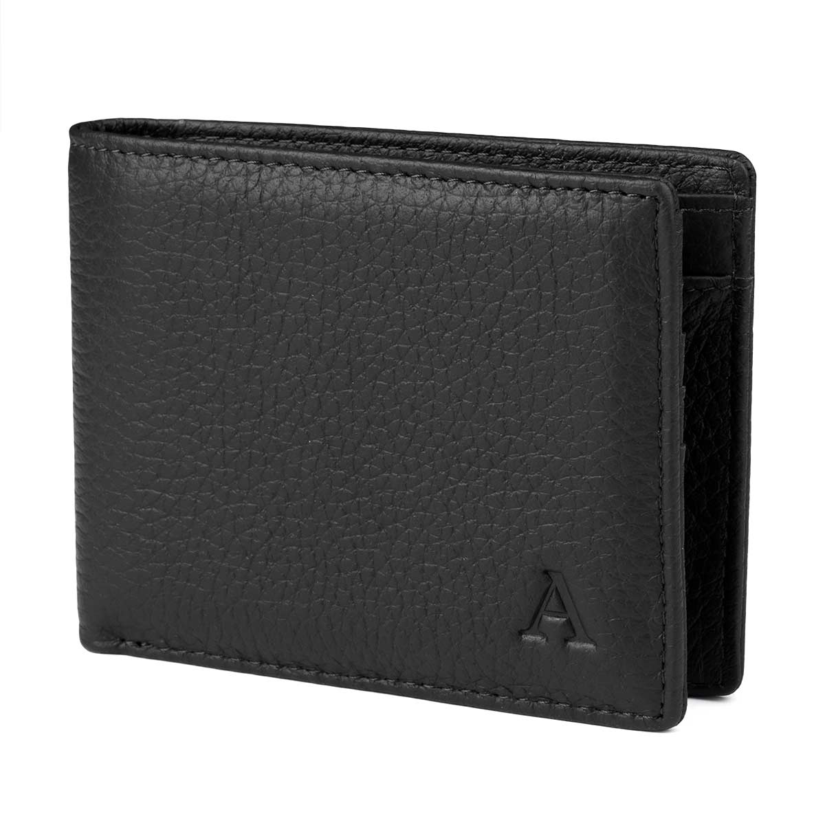Lompakko kolikkotaskulla RFID(musta) - Image 2