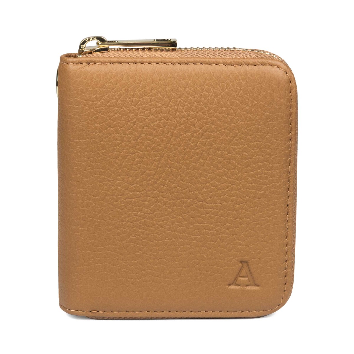 Mini Clutch-Lompakko konjakki/kulta - Image 3