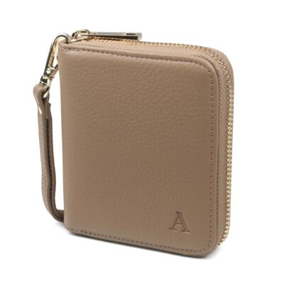 Mini Clutch-Lompakko hiekka/kulta